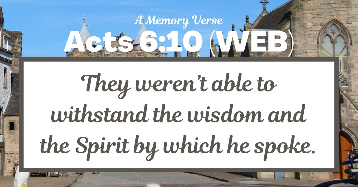 Empowered by the Holy Spirit: Lessons from Stephen’s&nbsp;Wisdom