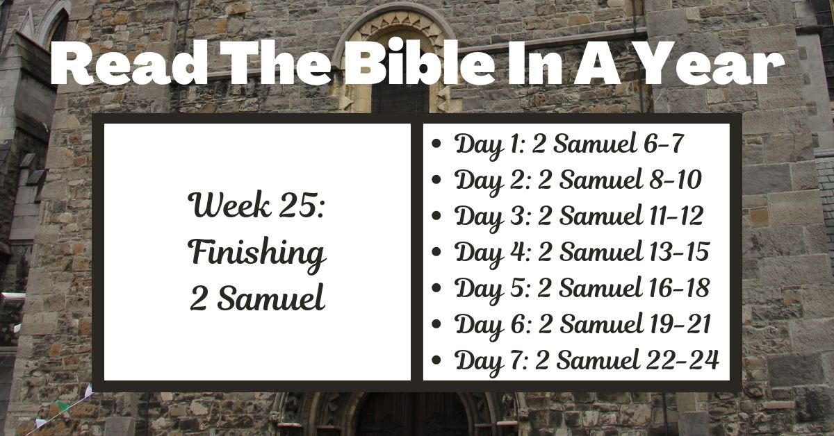 Read the Bible in a Year: Week 25 – 2 Samuel&nbsp;6-24