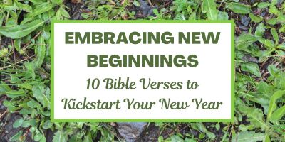 Embracing New Beginnings: 10 Bible Verses to Kickstart Your New Year
