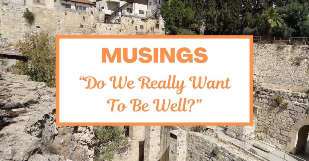 Musings: Do we really want to be&nbsp;well?