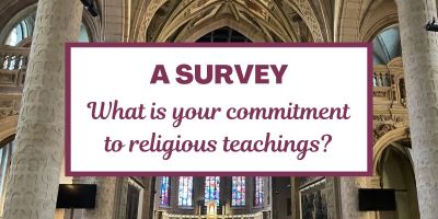 A Survey: What is your commitment to religious teachings?