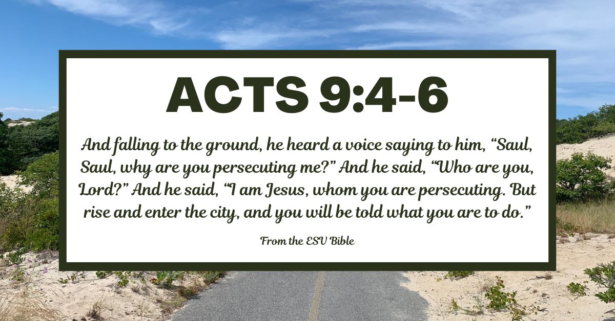 Acts 9:4-6 (ESV)