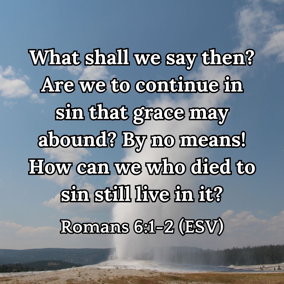 Romans 6:1-2 (ESV)