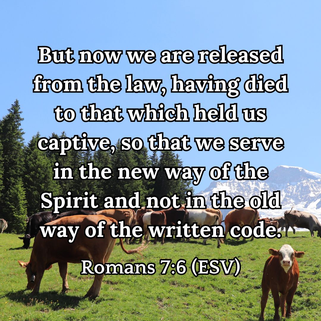 Romans 7:6 (ESV)