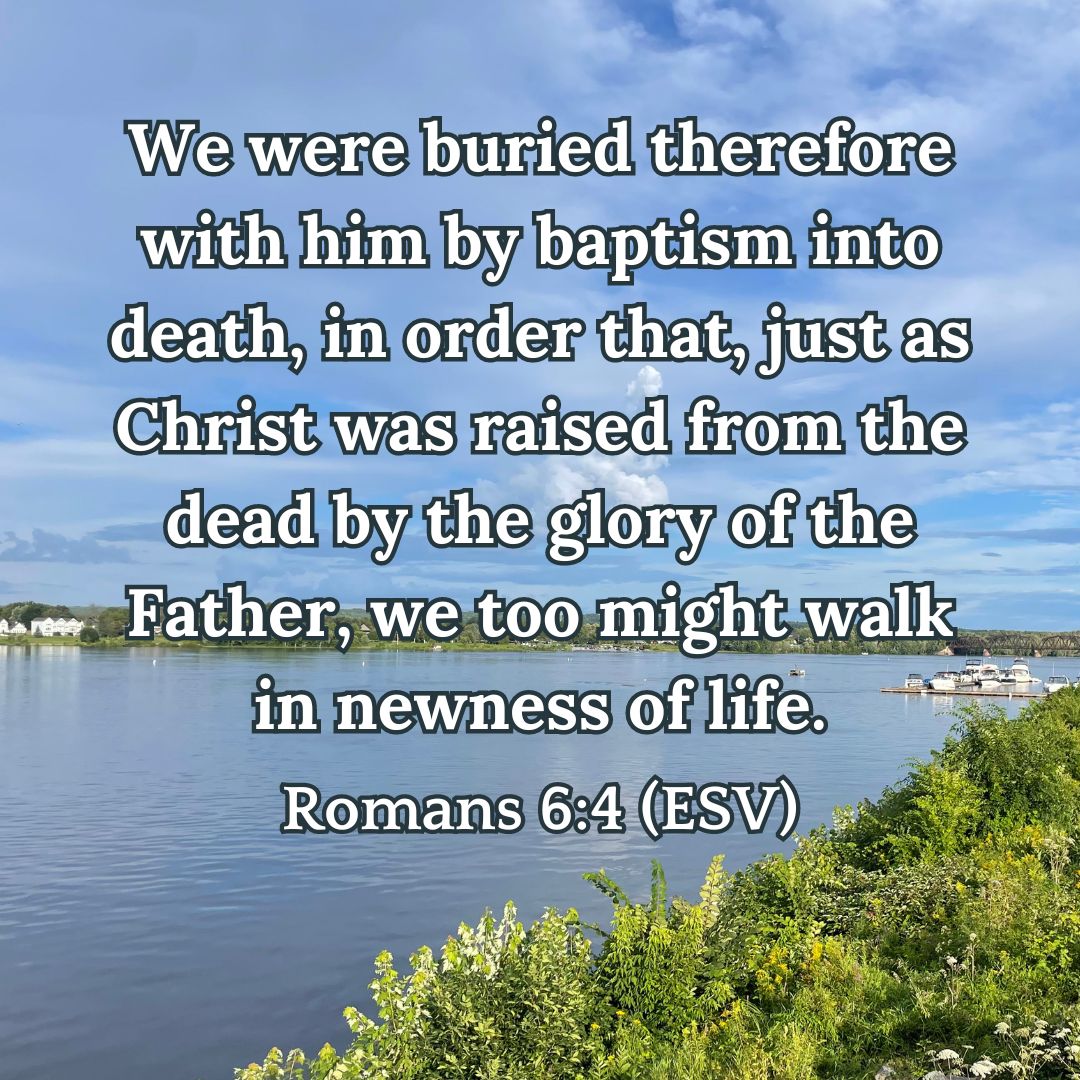 Romans 6:4 (ESV)