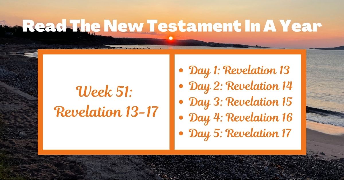 Read the New Testament in a Year: Week 51 – Revelation&nbsp;13-17