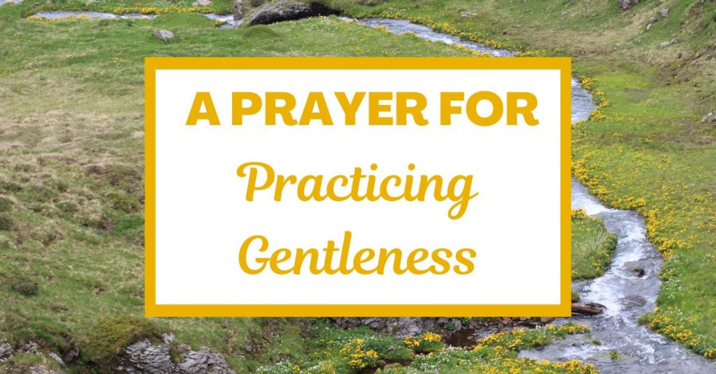A Prayer for Practicing Gentleness