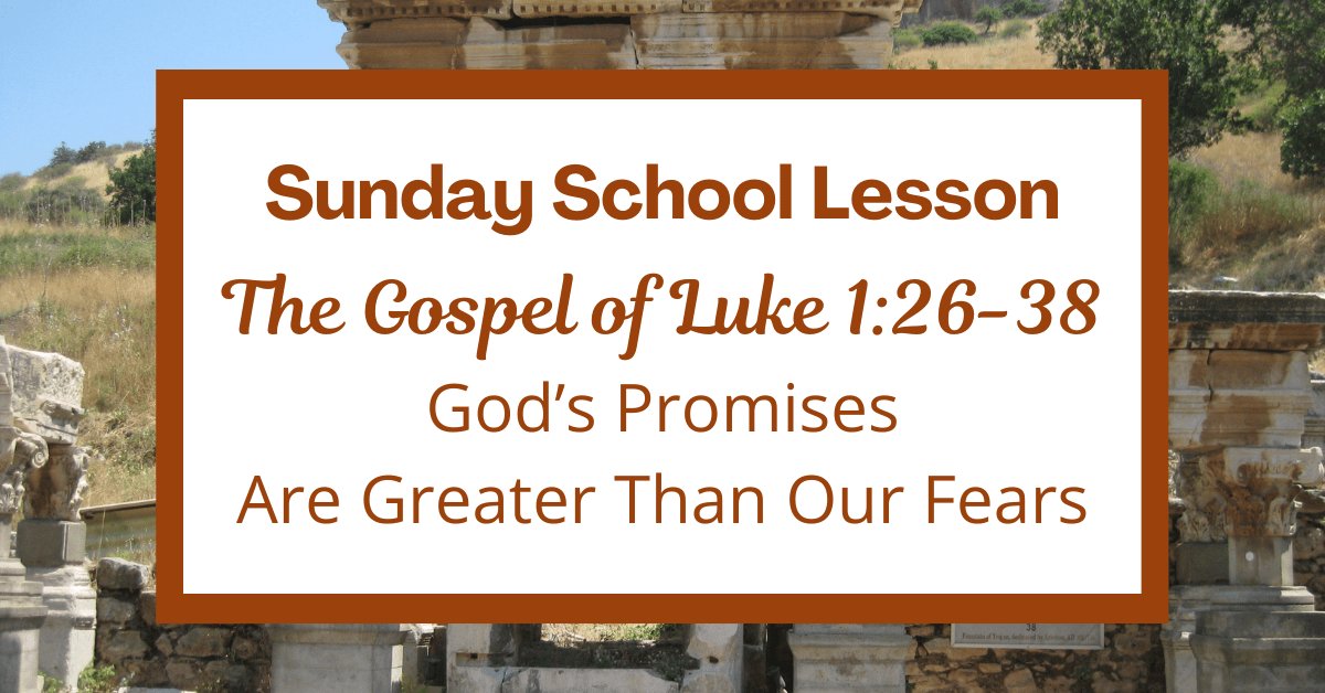 A Sunday School Lesson: Luke&nbsp;1:26-38