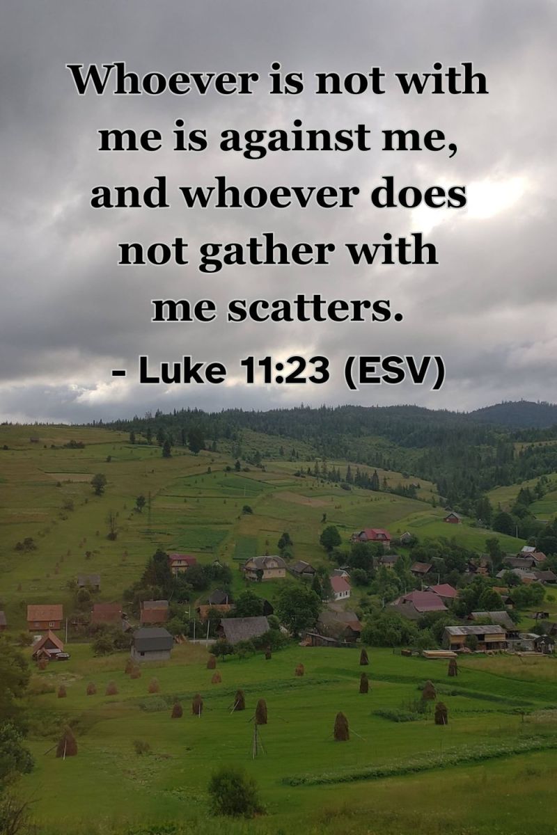 A Sunday School Lesson: Luke 11:14-23 – Joyful Moments in Christ