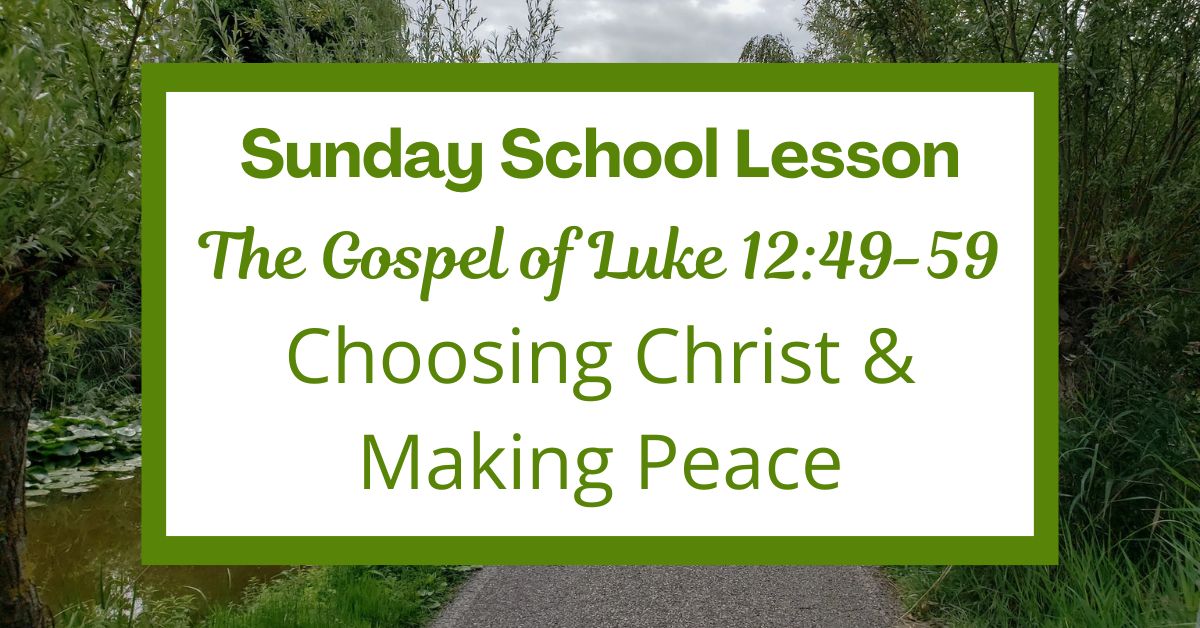 A Sunday School Lesson: Luke 5:1–11 and 27–32 – Joyful Moments in Christ