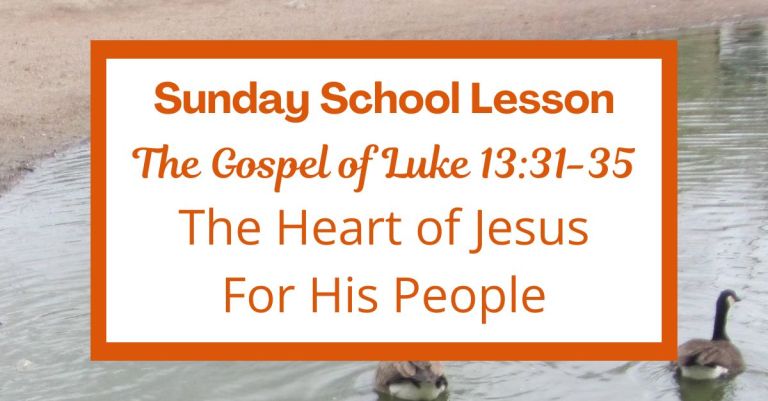 A Sunday School Lesson: Luke 5:1–11 and 27–32 – Joyful Moments in Christ