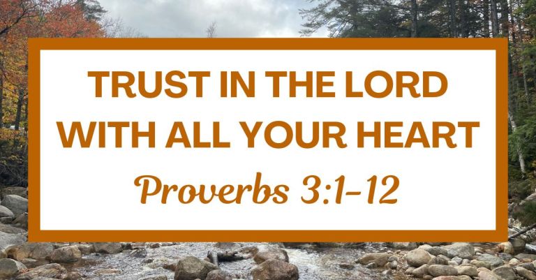 Practical Warnings: Proverbs 6:1-19 – Joyful Moments in Christ