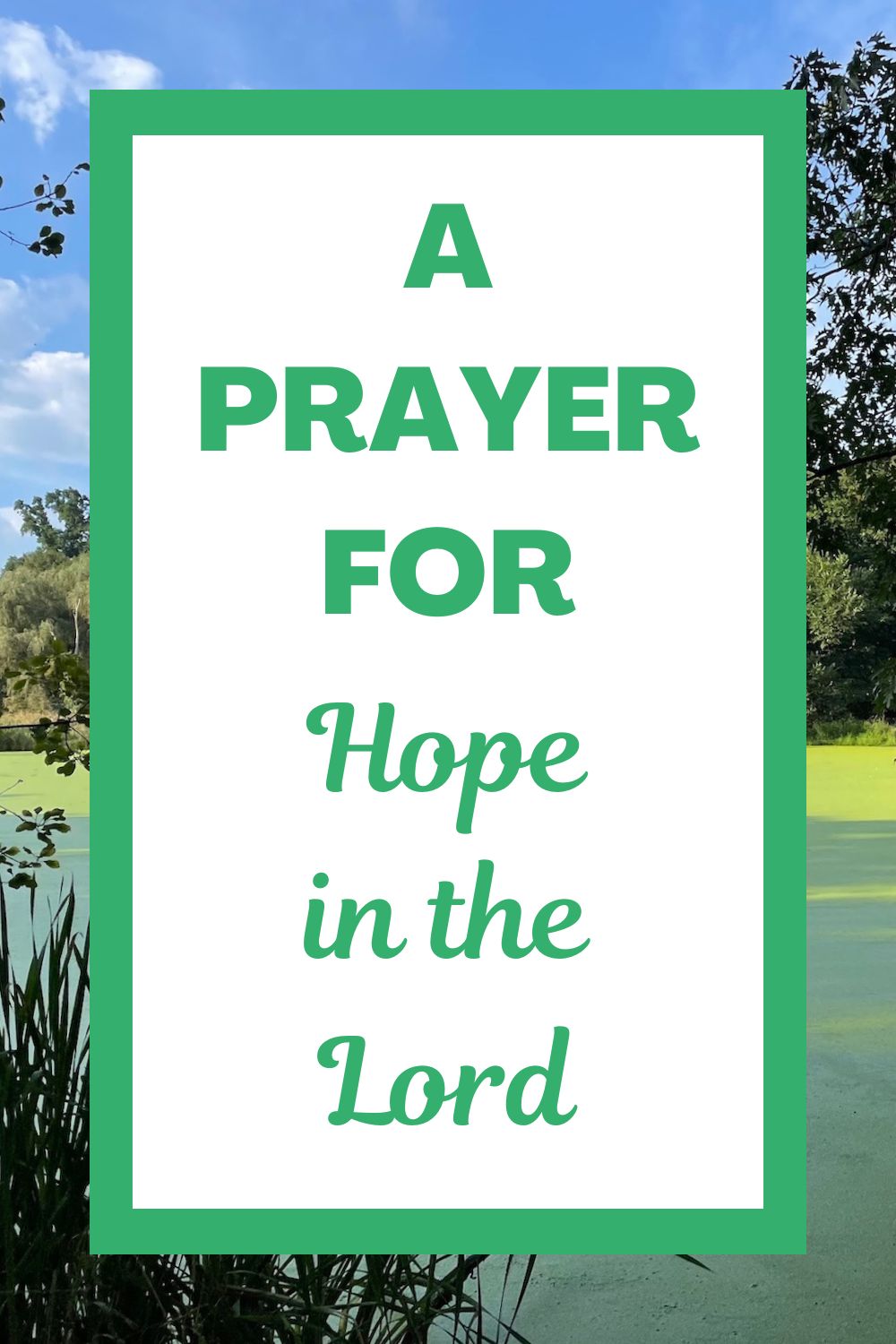 Finding joy and contentment in the Christian life starts when we stop waiting for the world to satisfy us and put our hope in God. This prayer and reflection on Psalm 39:7 explores how we can move past our mistakes and find a firm foundation in the Lord's goodness. Even when we dig our own holes, his mercy is enough to pull us out and set us on the right path. May you find true peace as you wait on him today! #Prayer #Psalms #Hope #Wait