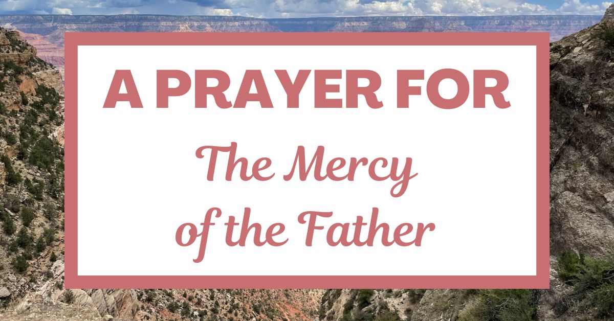 A Prayer for the Mercy of the Father: Psalm&nbsp;145:8-9